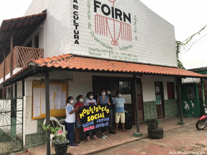 ISA: Alerta, parente! Carro de som percorre São Gabriel da Cachoeira com mensagens de combate à Covid-19