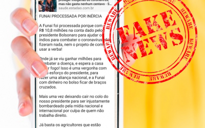 FUNAI: Nota: Notícia sobre suposto processo contra a Funai por inércia é falsa