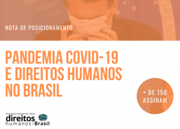 COMIN: Pandemia Covid-19 e direitos humanos no Brasil