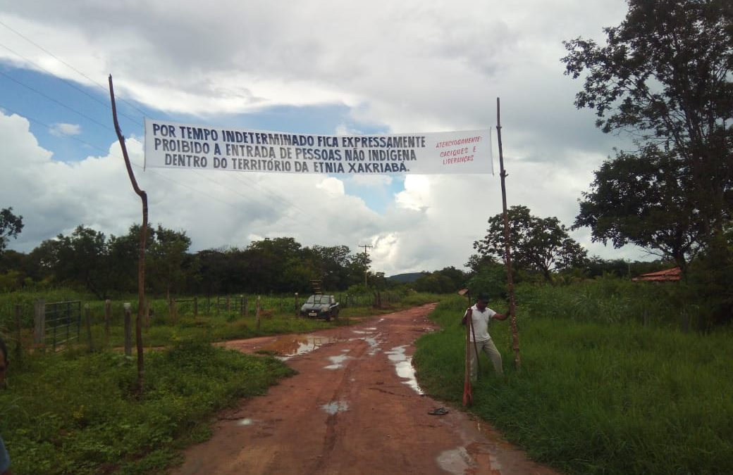CIMI: Polícia Militar invade terra indígena e coloca em risco povo Xakriabá, que mantinha medidas de distanciamento social
