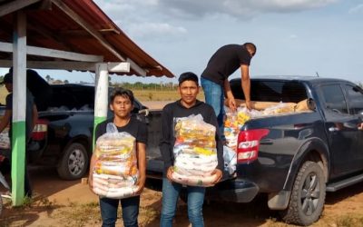 CIR: Regiões do Tabaio, Murupu e Alto Cauamé recebem apoio do CIR com Cestas Básicas e Kits de higiene