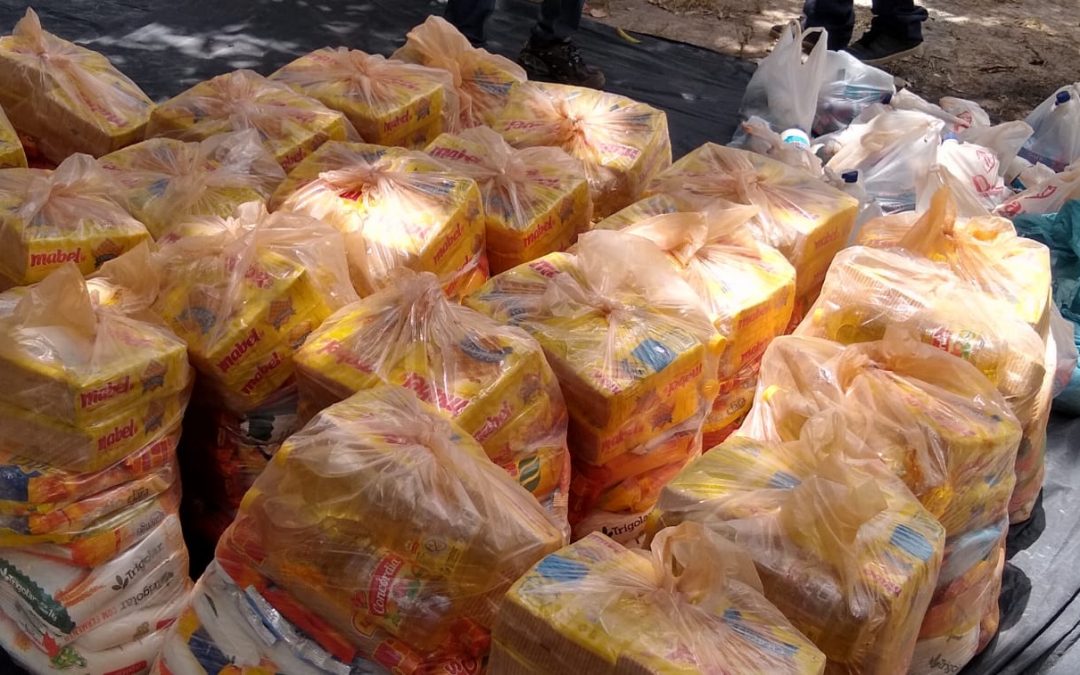 CIR: CAMPANHA GARANTE CESTAS BÁSICAS E KITS DE HIGIENE ÀS BARREIRAS SANITÁRIAS FEITAS PELAS COMUNIDADES INDÍGENAS DE RORAIMA