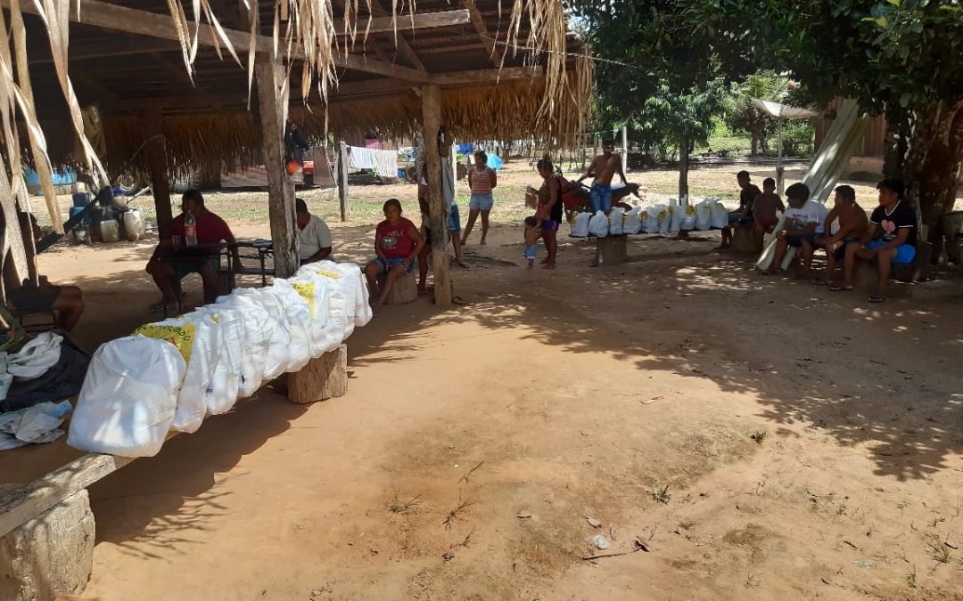 FUNAI: Coordenação Regional da Funai em Cacoal (RO) entrega 430 cestas de alimentos a indígenas