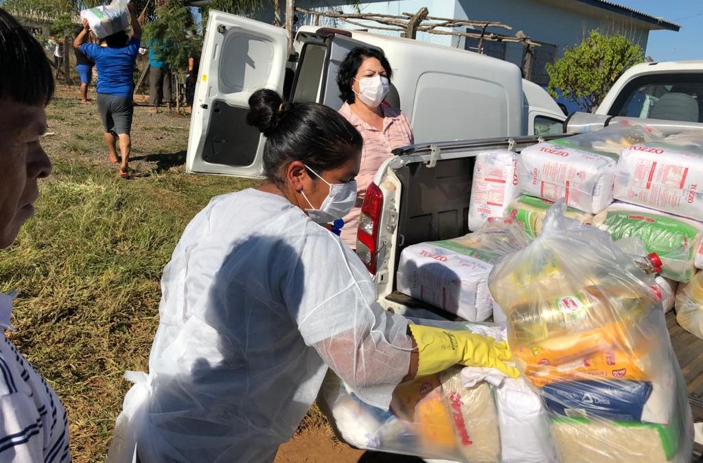 FUNAI: Funai entrega 2.300 cestas de alimentos a aldeias do Paraná e Santa Catarina