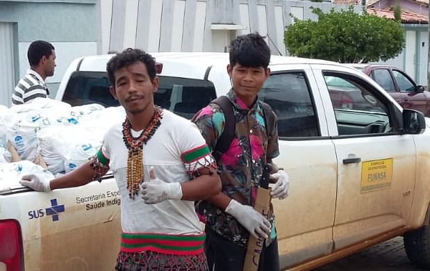 FUNAI: Famílias indígenas do sul da Bahia recebem quase 2 mil cestas básicas