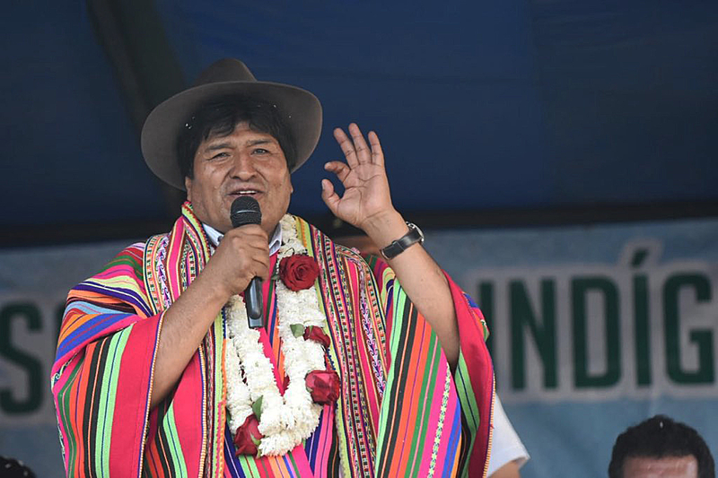 BRASIL DE FATO: “Foi um golpe ao índio, à população e pelo lítio”, denuncia Evo Morales