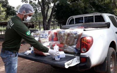 FUNAI: Covid-19: Funai em Minas distribui 1.080 cestas para famílias indígenas