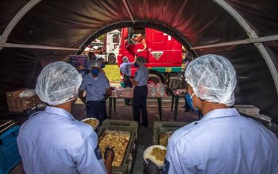 DEFESA: Além de arrecadar alimentos, Forças Armadas distribuem refeições à população