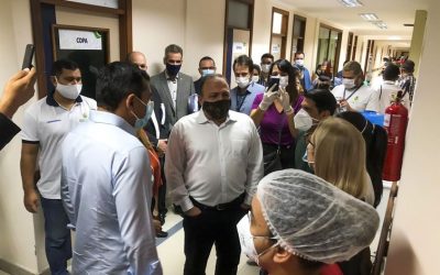 AMAZÔNIA NOTÍCIA E INFORMAÇÃO: Ala hospitalar para tratar índios com covid-19 em Manaus é inaugurada