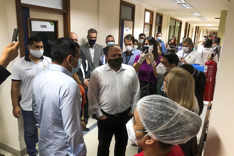 AMAZÔNIA NOTÍCIA E INFORMAÇÃO: Ala hospitalar para tratar índios com covid-19 em Manaus é inaugurada