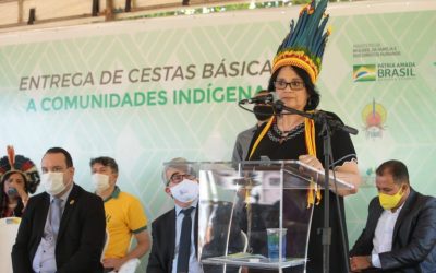 MMFDH: Ministério distribui máscaras, sabonetes e cestas a povos e comunidades tradicionais do MT
