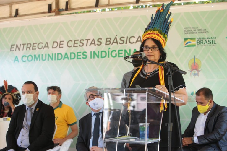 MMFDH: Ministério distribui máscaras, sabonetes e cestas a povos e comunidades tradicionais do MT