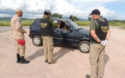 FUNAI: Funai realiza barreiras sanitárias em Mato Grosso e Rondônia