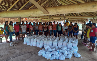 FUNAI: Coordenação da Funai em Cacoal (RO) já distribuiu 1 mil cestas de alimentos; veja vídeo