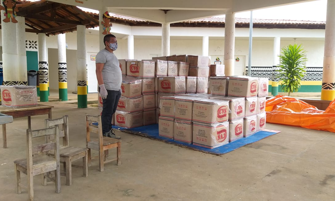 FUNAI: Coordenação da Funai em Guajará-Mirim (RO) entregou 1.117 cestas de alimentos; veja vídeo