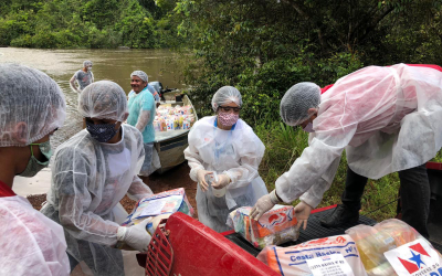 FUNAI: Funai ultrapassa a marca de 7 mil cestas de alimentos distribuídas
