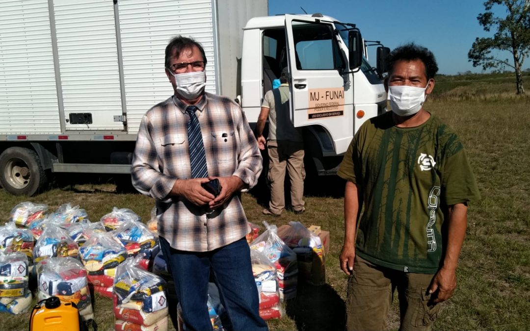 FUNAI: Coordenação Litoral Sul da Funai entrega cerca de 2.500 cestas de alimentos; veja vídeo