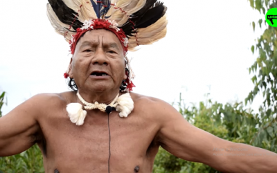 AMAZÔNIA REAL: Líder do território Marãiwatsédé relata dor e desespero sobre a morte do neto pela Covid-19, no Mato Grosso
