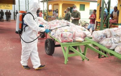 MMFDH: Covid-19: Distribuição de cestas de alimentos contempla mais de 2 mil famílias em comunidades indígenas e quilombolas no Piauí