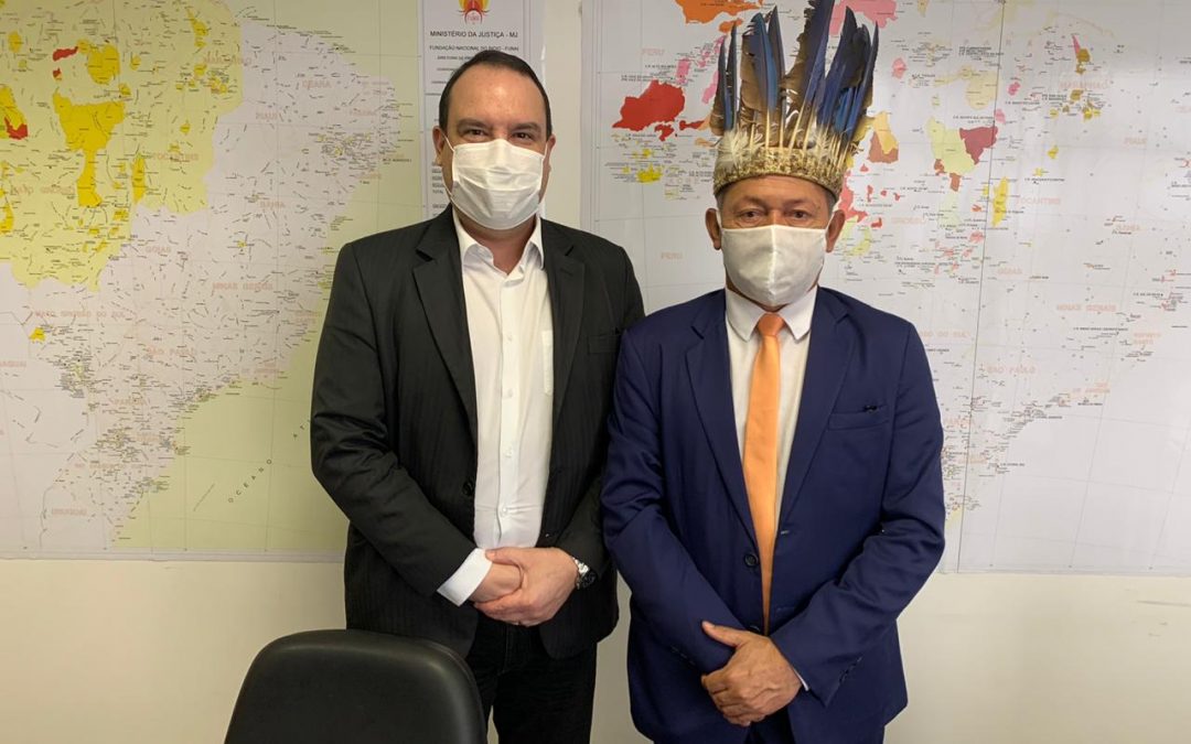 FUNAI: Marcelo Xavier e parlamentar discutem ações de proteção aos povos indígenas