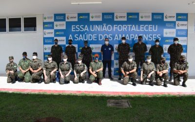DEFESA: Profissionais de saúde das Forças Armadas chegam a Macapá para atuar contra a Covid-19