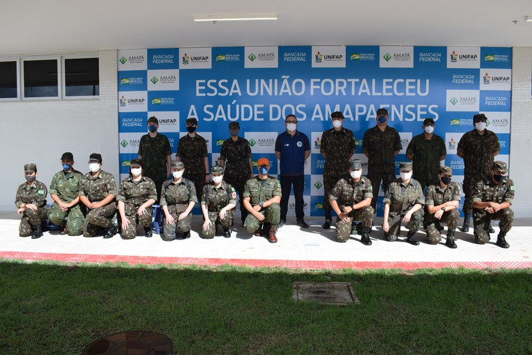 DEFESA: Profissionais de saúde das Forças Armadas chegam a Macapá para atuar contra a Covid-19