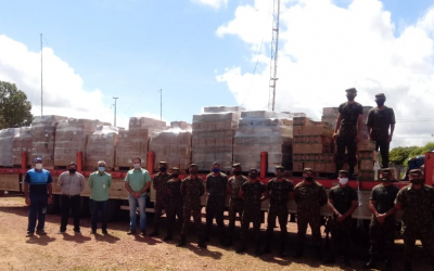 FUNAI: Funai inicia distribuição de produtos de higiene para 2,3 mil famílias indígenas no Pará