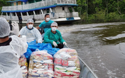 FUNAI: Com recursos do MMFDH, comunidades indígenas do Amazonas recebem mais de 60 mil cestas de alimentos