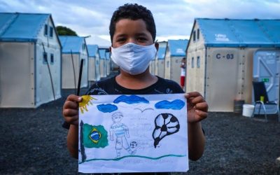 ONU BRASIL: Por meio da arte, venezuelanos revelam o que esperam de seu futuro no Brasil