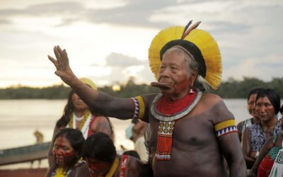 AMAZÔNIA NOTÍCIA E INFORMAÇÃO: Cacique Raoni é internado em hospital no Mato Grosso