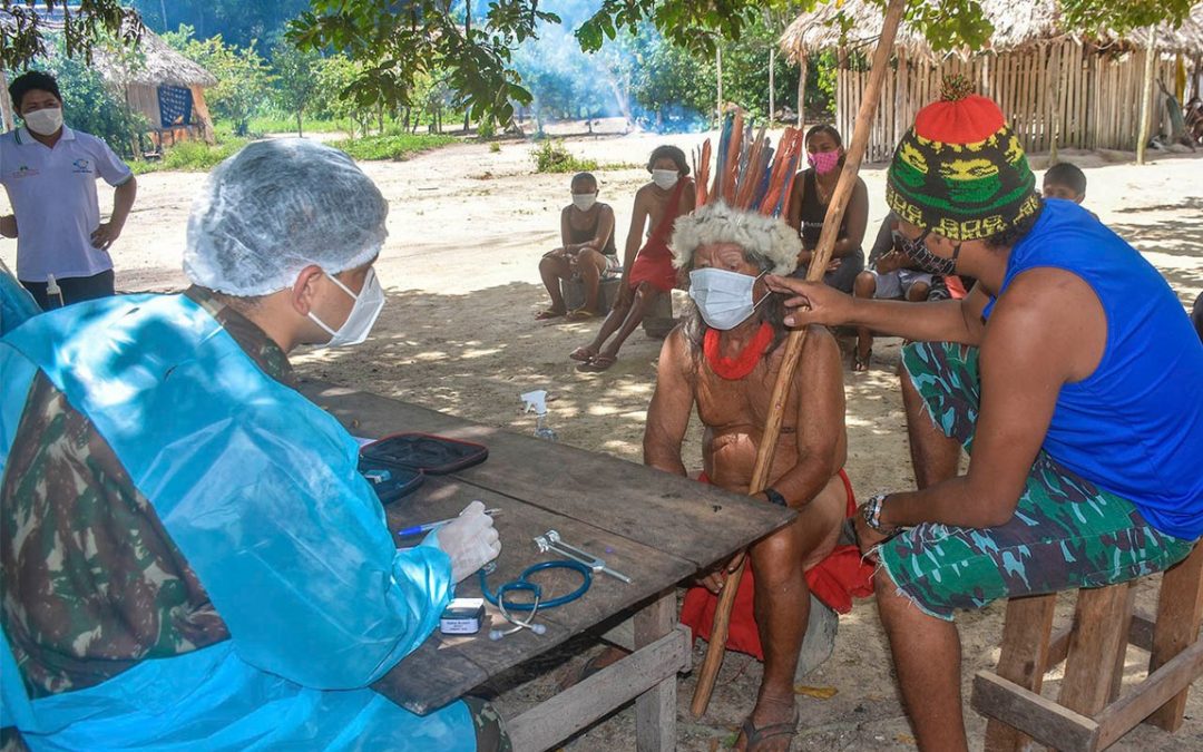 DEFESA: Comunidades indígenas da região Norte do país recebem apoio no combate à Covid