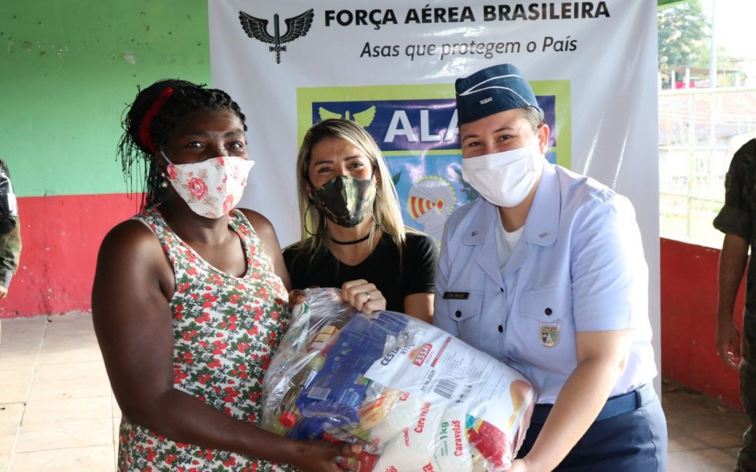 DEFESA: Distribuição de cestas básicas é essencial no apoio à população