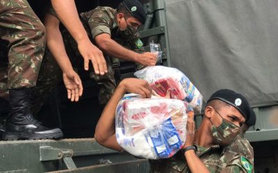 DEFESA: Transporte e distribuição de alimentos e kits de higiene beneficiam famílias em situação de vulnerabilidade