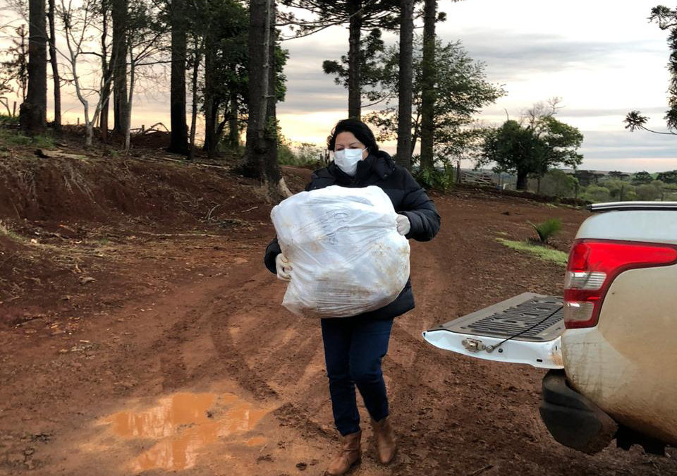 FUNAI: Funai distribui máscaras a comunidades indígenas de Santa Catarina e Paraná
