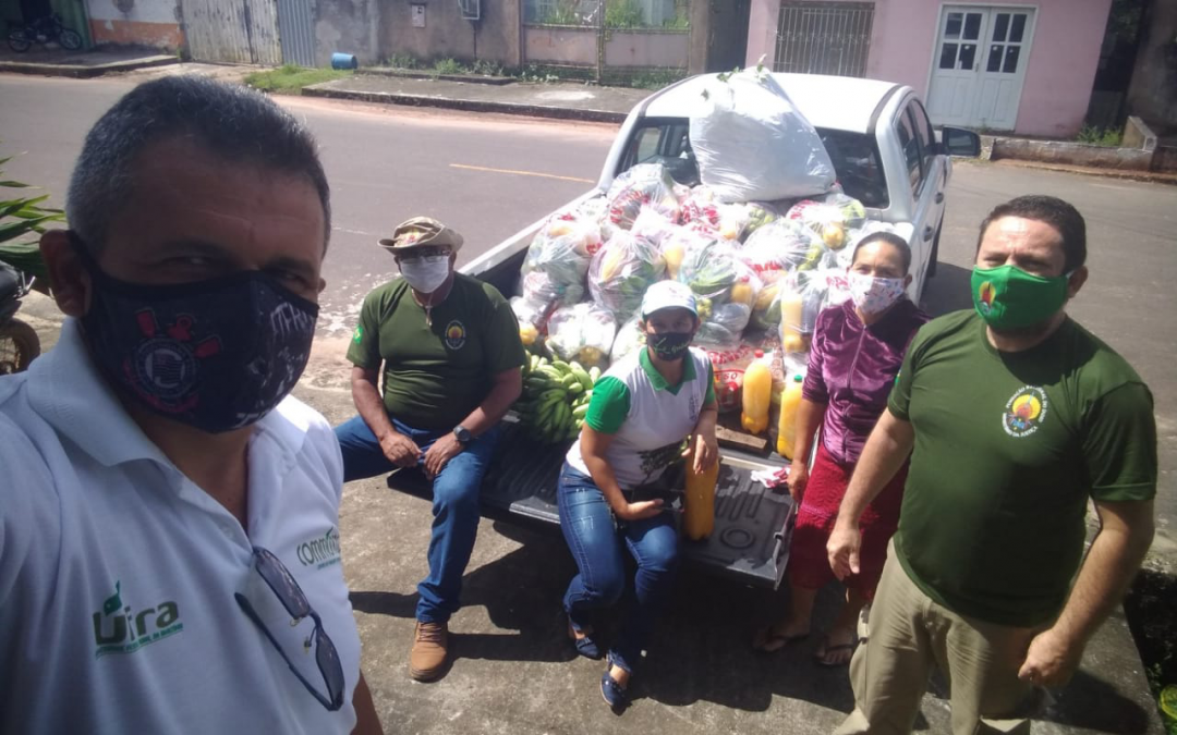 FUNAI: Indígenas em tratamento de saúde recebem cestas básicas com produtos naturais