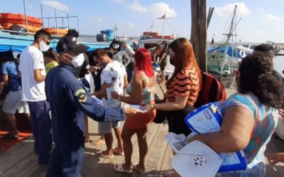 DEFESA: Navegação na Amazônia é monitorada em repressão a práticas irregulares