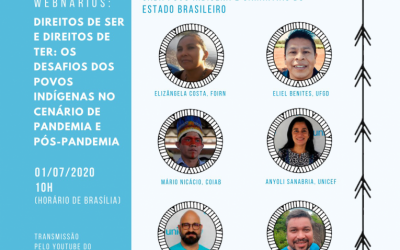 ONU BRASIL: UNICEF inicia na quarta (1º) série de encontros virtuais sobre desafios dos povos indígenas