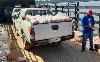 FUNAI: Covid-19: Funai distribui 10,9 mil cestas de alimentos para aldeias no estado do Tocantins