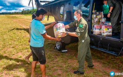 DEFESA: Militares prestam auxílio humanitário à população indígena