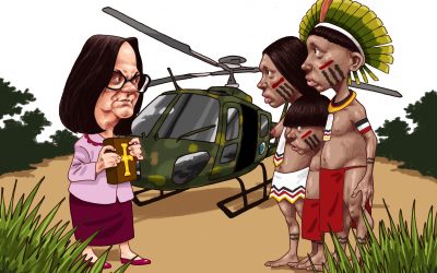 DE OLHO NOS RURALISTAS: Esplanada da Morte (III): deboche de Damares esconde ataques a povos vulneráveis