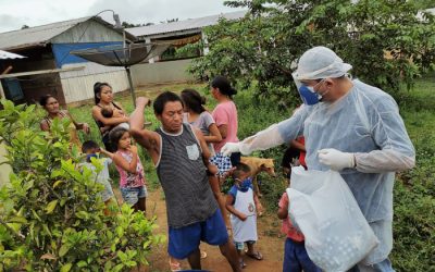 ISA: Ao menos 1.337 profissionais da saúde indígena já foram diagnosticados com a Covid-19