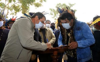 DE OLHO NOS RURALISTAS: Seis Terena morrem com sintomas de Covid-19 após inauguração de estrada com prefeito e deputados
