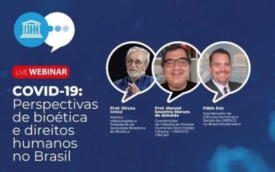 ONU BRASIL: UNESCO discute implicações de bioética e direitos humanos durante a pandemia