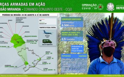 DEFESA: Indígenas de Mato Grosso do Sul recebem missão humanitária