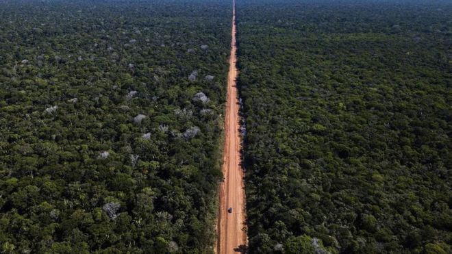 AMAZÔNIA NOTÍCIA E INFORMAÇÃO: https://amazonia.org.br/2020/08/o-projeto-rodoviario-que-ameaca-uma-das-areas-mais-conservadas-da-amazonia/