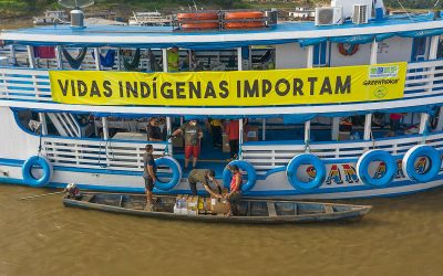 GREENPEACE: Completamos cem horas navegando