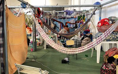 BRASIL DE FATO: Indigenous Warao encounter terrible living conditions at public shelter in Belém