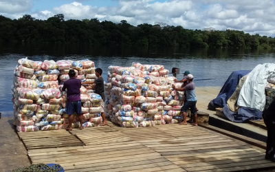 FUNAI: Covid-19: Funai atinge 383 mil cestas de alimentos distribuídas a famílias indígenas no país