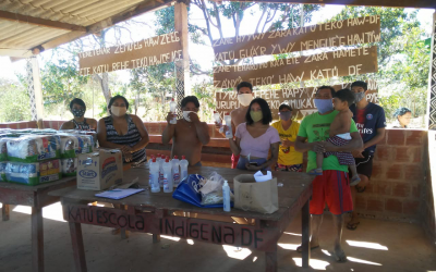 FUNAI: Funai entrega 720 cestas básicas a indígenas do Distrito Federal