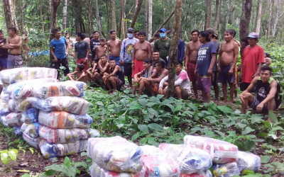FUNAI: No Amazonas, Funai distribui cestas de alimentos e ferramentas a indígenas Yanomami
